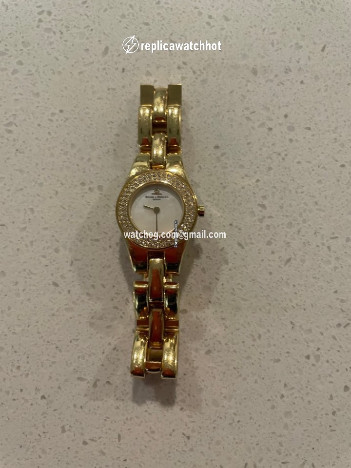 Baume & Mercier Linea Womens watch Quartz Yellow gold MV045153 2