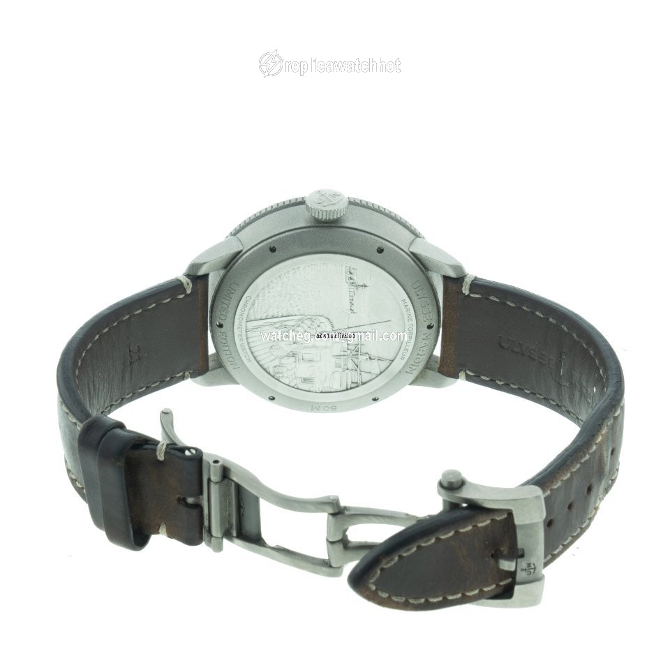 Ulysse Nardin Mens watch Unisex Automatic Steel 1183-320 60 2