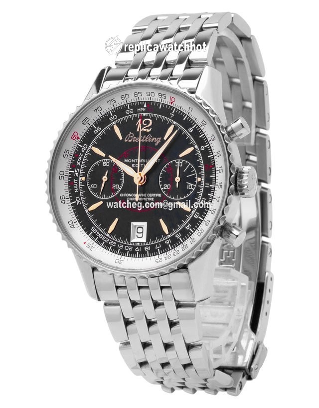 Breitling Montbrillant Mens watch Unisex Automatic Steel A48330 2