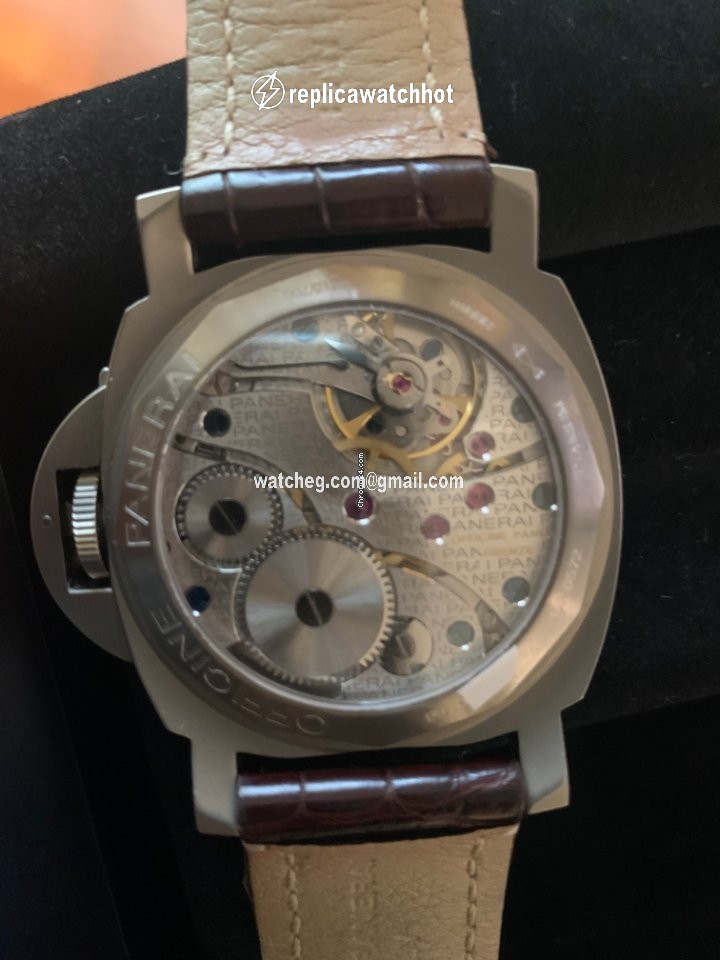 Panerai Luminor Marina Mens watch Unisex Manual winding Titanium PAM 00118 2
