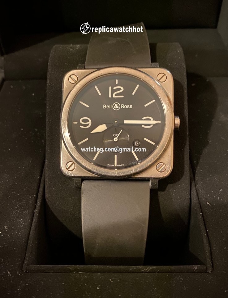 Bell & Ross BR S Mens watch Unisex Quartz Steel BRS-64-S 2