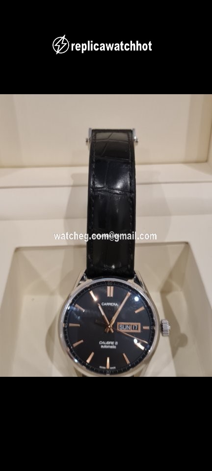 TAG Heuer Carrera Calibre 5 Mens watch Unisex Automatic Steel WAR201C-1 2