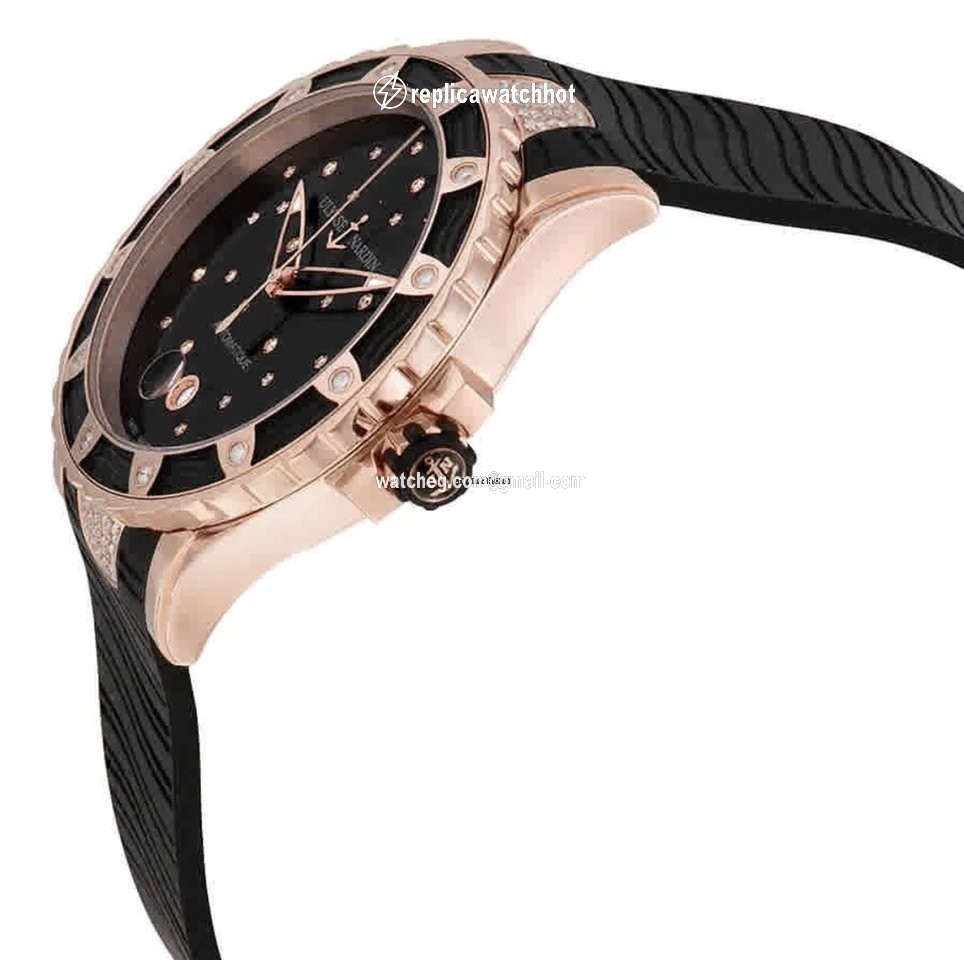 Ulysse Nardin Lady Diver Starry Night Mens watch Unisex Automatic Rose gold 8156-180 2