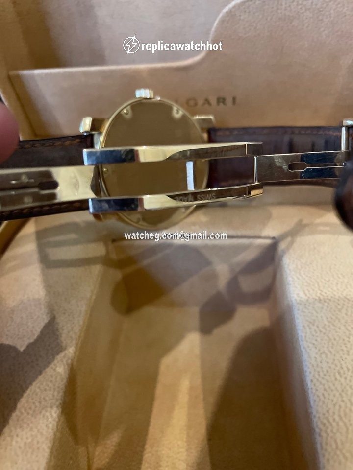 Bulgari Bulgari Mens watch Unisex Automatic Yellow gold BB42WGLDAUTO 2