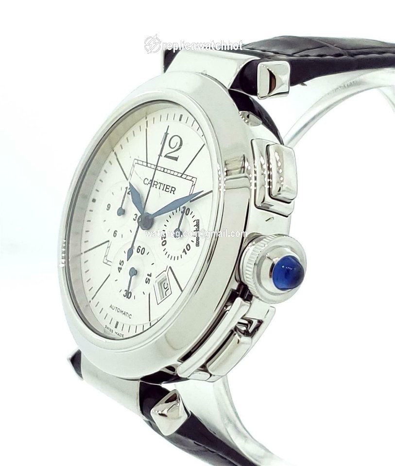 Cartier Pasha Mens watch Unisex Automatic Steel W3108555 2