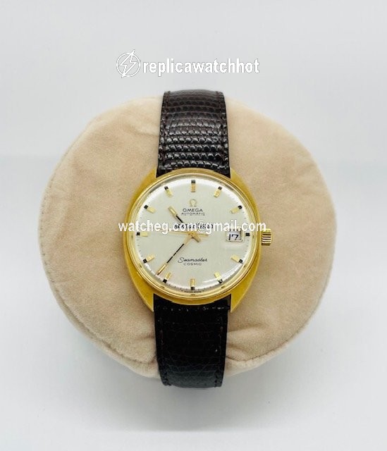 Omega Seamaster Mens watch Unisex Automatic Yellow gold 166.026 2
