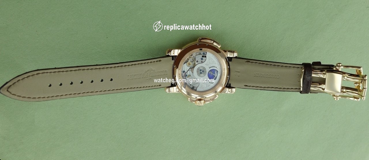 Ulysse Nardin GMT + - Perpetual Mens watch Unisex Automatic Rose gold 322-66 2