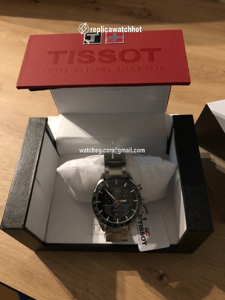 Tissot PRS 516 Mens watch Unisex Quartz Steel T100.417.11.051.01 2