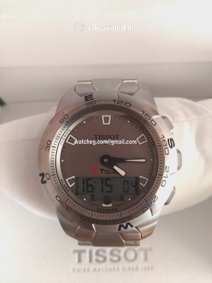 Tissot T-Touch II Mens watch Unisex Quartz Steel T047.420.11.071.00 2