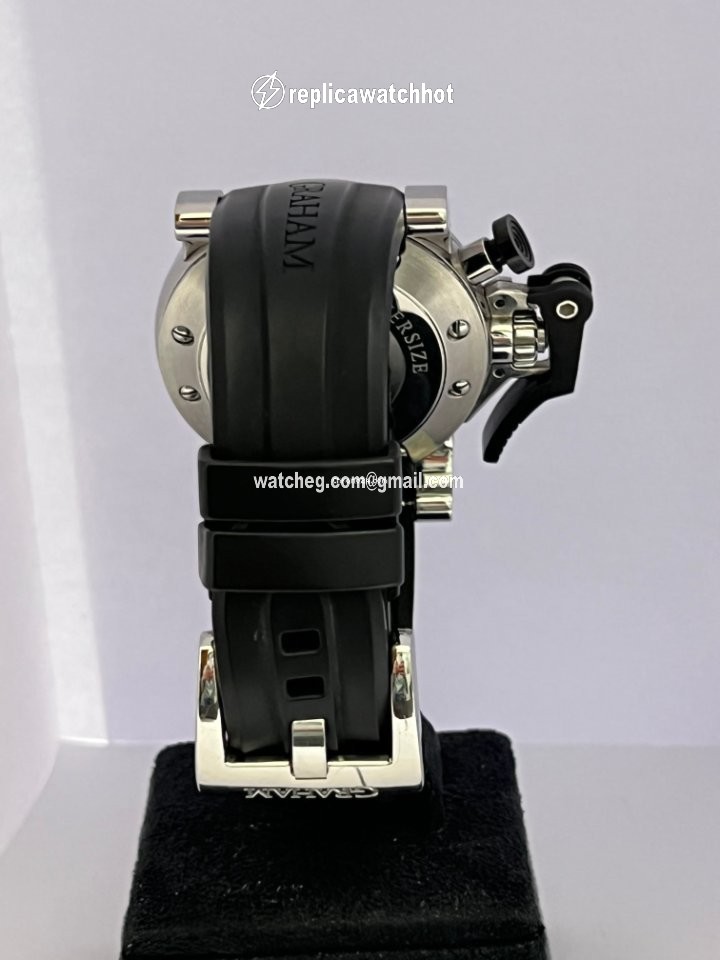 Graham Chronofighter Oversize Mens watch Unisex Automatic Steel 20VGS.B12A.K10B 2
