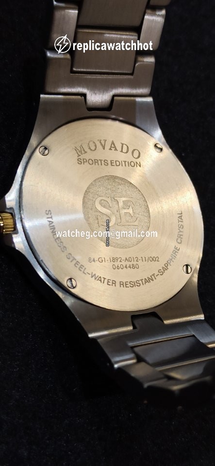 Movado Sports Edition Mens watch Unisex Quartz Steel 84-GI-1892-A012-11 002 2