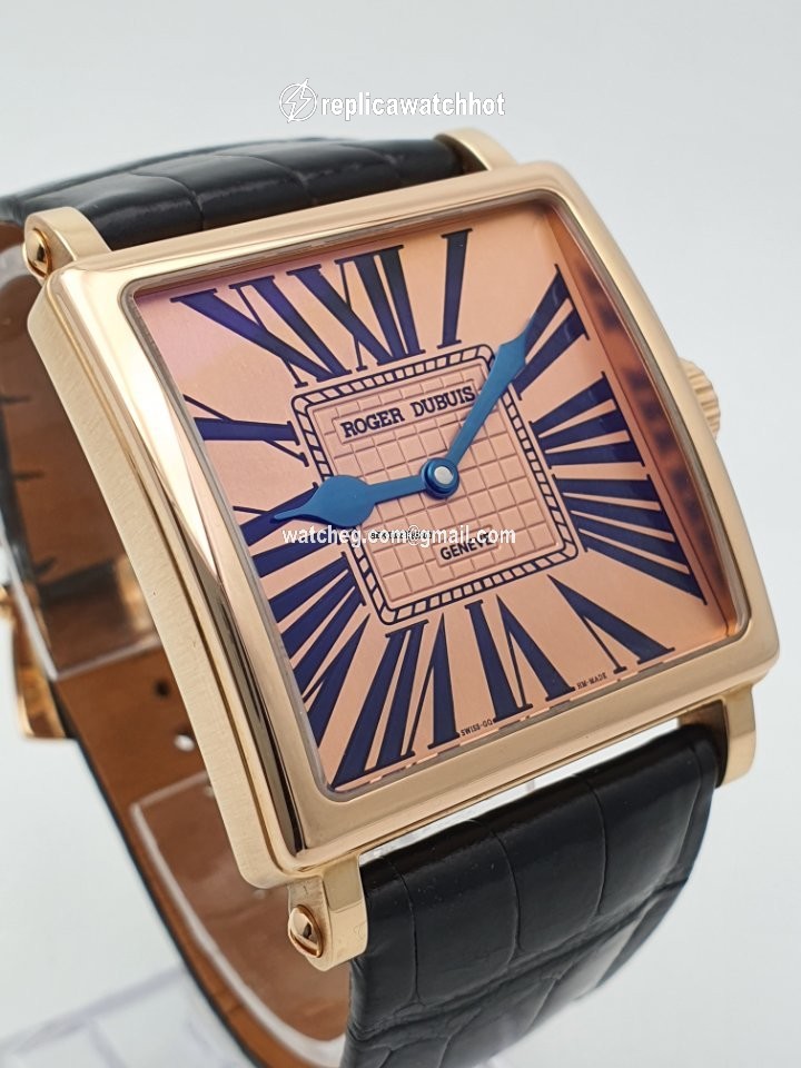 Roger Dubuis Golden Square Mens watch Unisex Automatic Rose gold G37 2