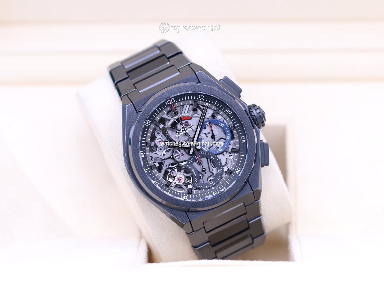 Zenith Defy El Primero Mens watch Unisex Automatic Ceramic 49.9000.9004 78.M9000 2
