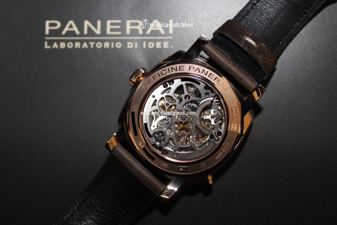 Panerai Special Editions Mens watch Unisex Manual winding Rose gold PAM 00502 2