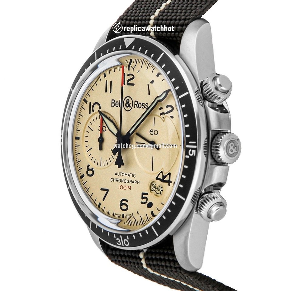 Bell & Ross BR V2 Mens watch Unisex Automatic Steel BRV294-BEI-ST SF 2