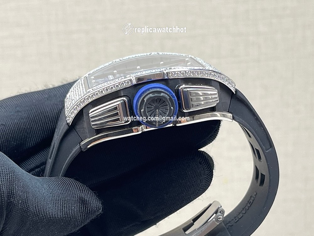 Richard Mille RM 011 Mens watch Unisex Automatic White gold RM011 CA WG 2