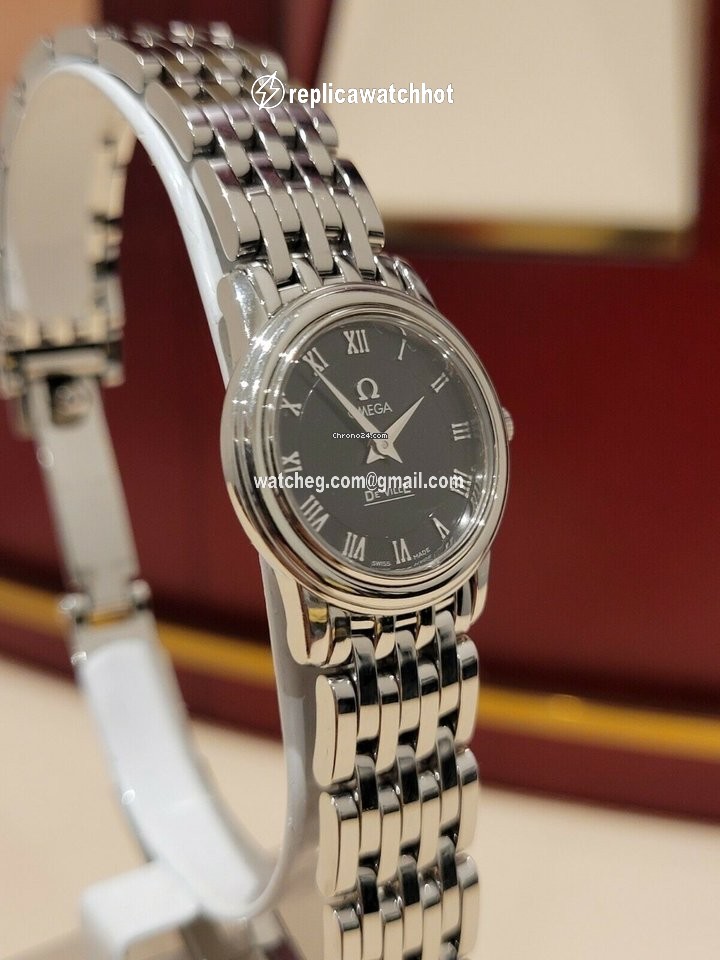 Omega De Ville Womens watch Quartz Steel 457052000 2