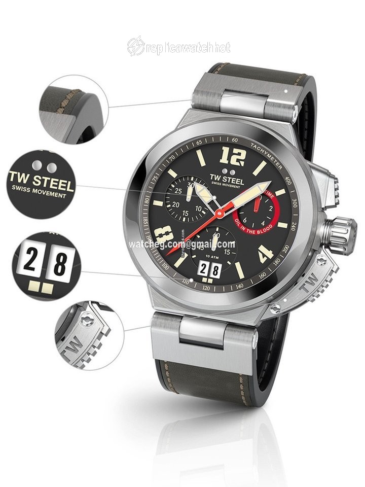 TW Steel Mens watch Unisex Quartz Steel TW999 2