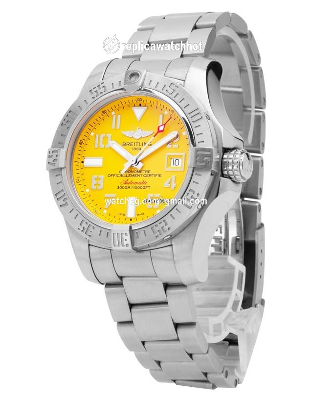 Breitling Avenger II Seawolf Mens watch Unisex Automatic Steel A17331101I1A1 2