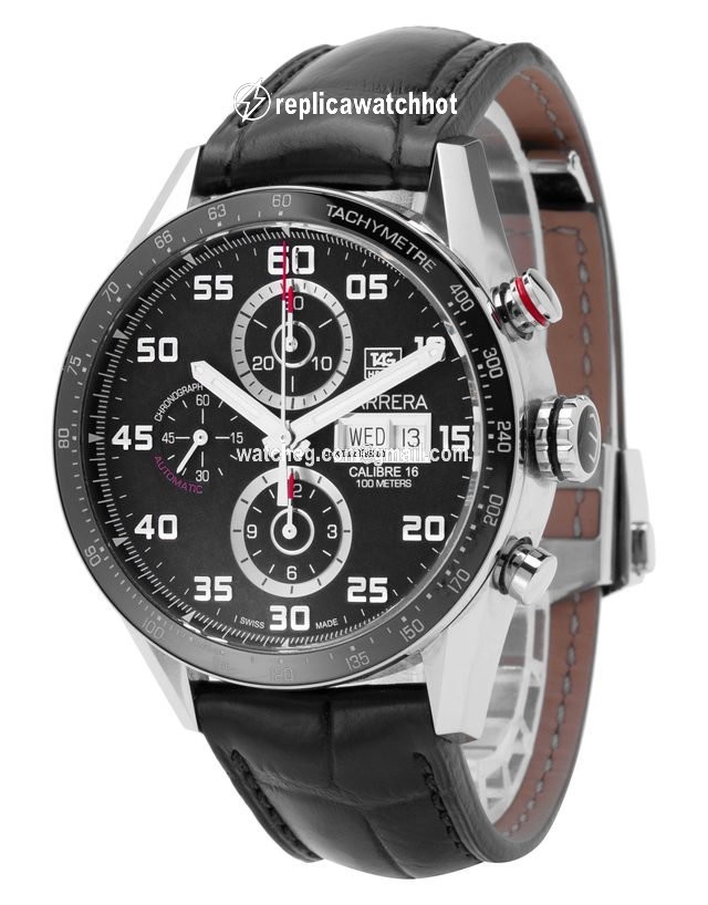 TAG Heuer Carrera Calibre 16 Mens watch Unisex Automatic Steel CV2A1R.FC6235 2