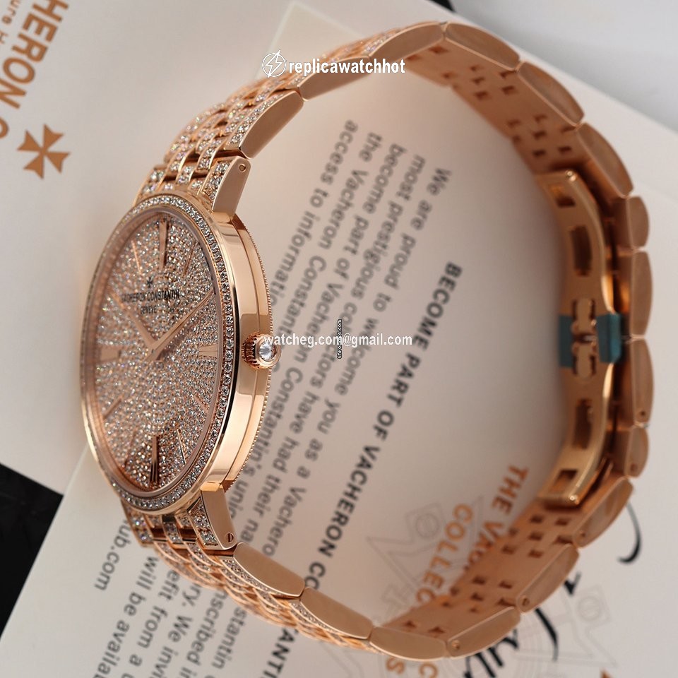 Vacheron Constantin Patrimony Mens watch Unisex Manual winding Rose gold 81575 v02r-9275 2