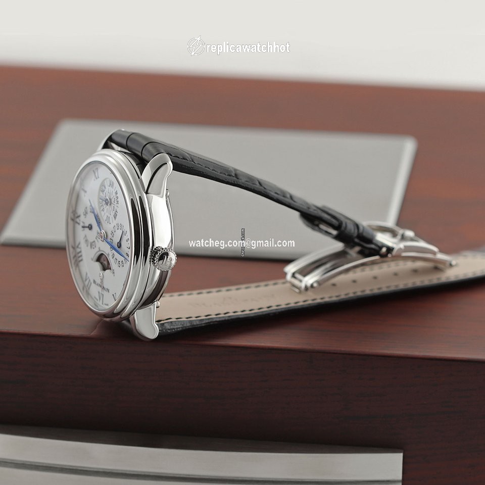 Blancpain Villeret Mens watch Unisex Automatic Platinum 6659-3431-55b 2