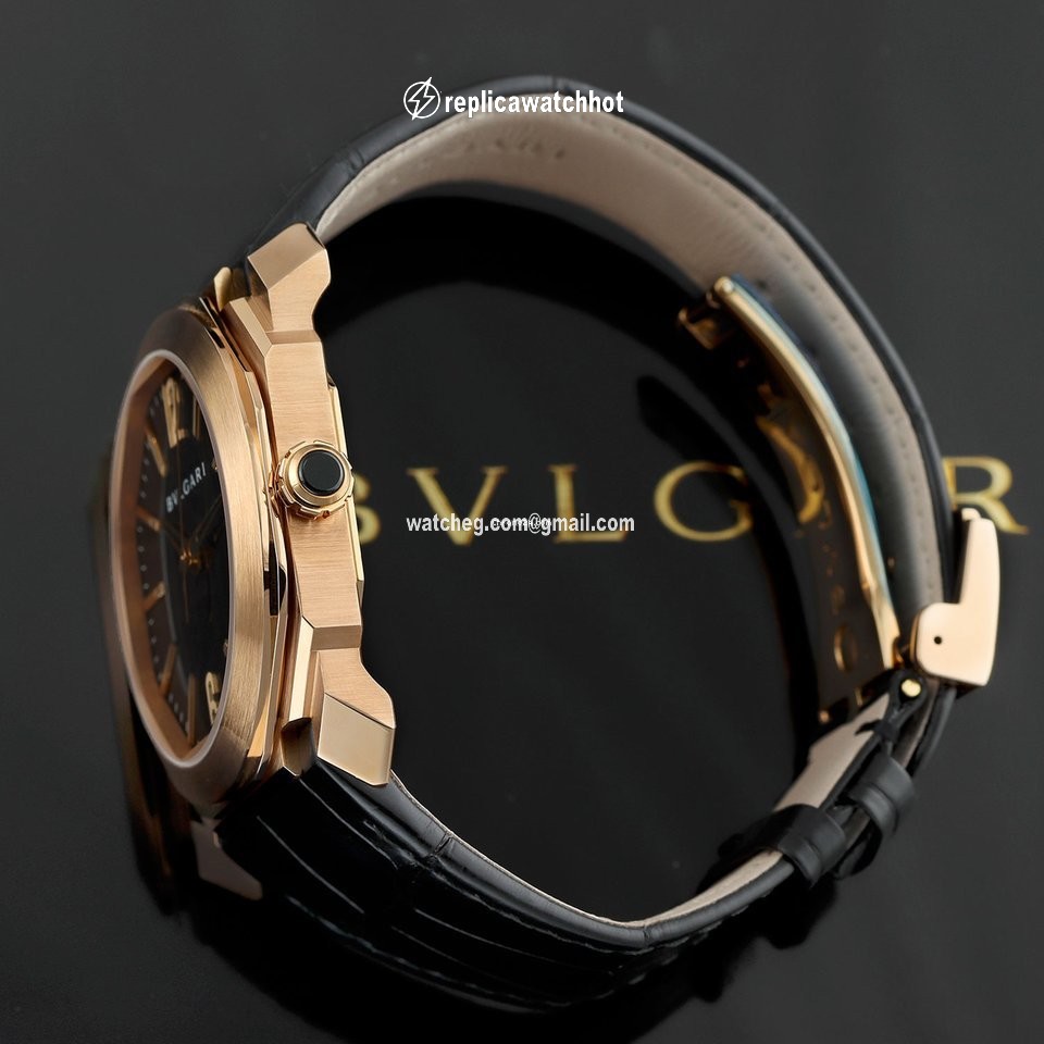 Bulgari Octo Mens watch Unisex Automatic Rose gold 101963 bgop41bgld 2