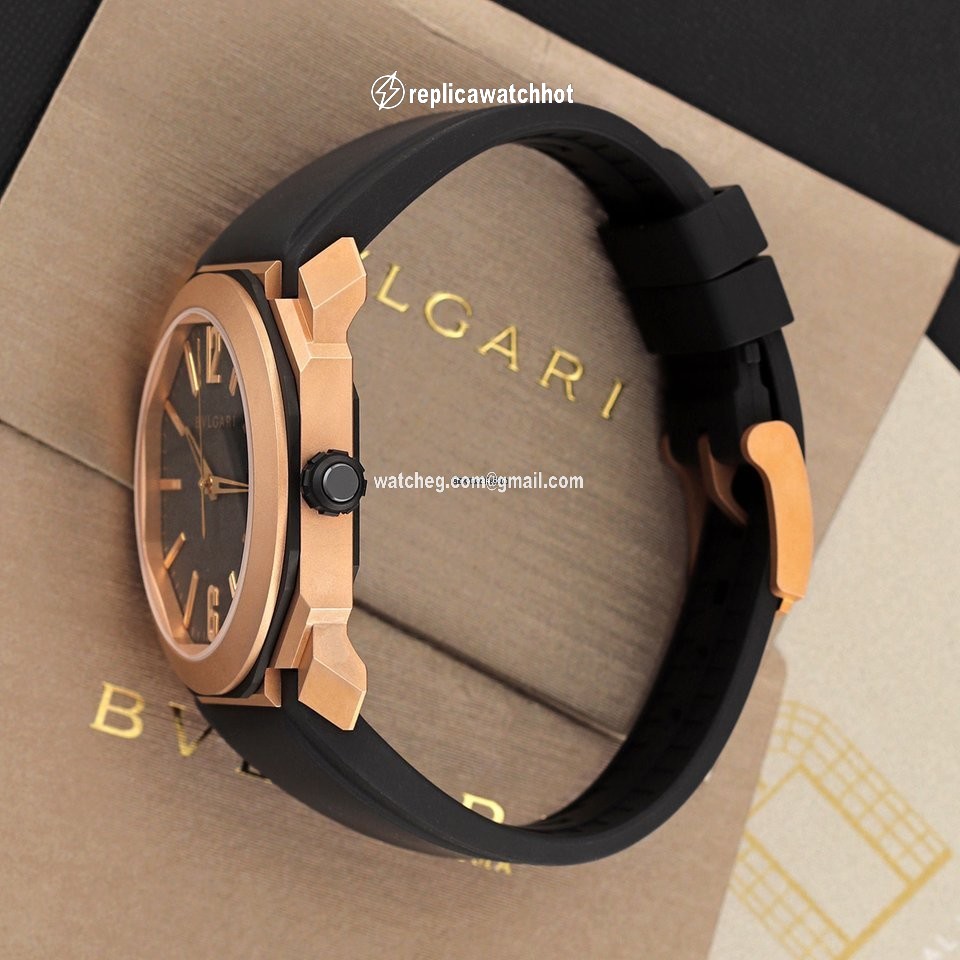Bulgari Octo Mens watch Unisex Automatic Rose gold 103203 2