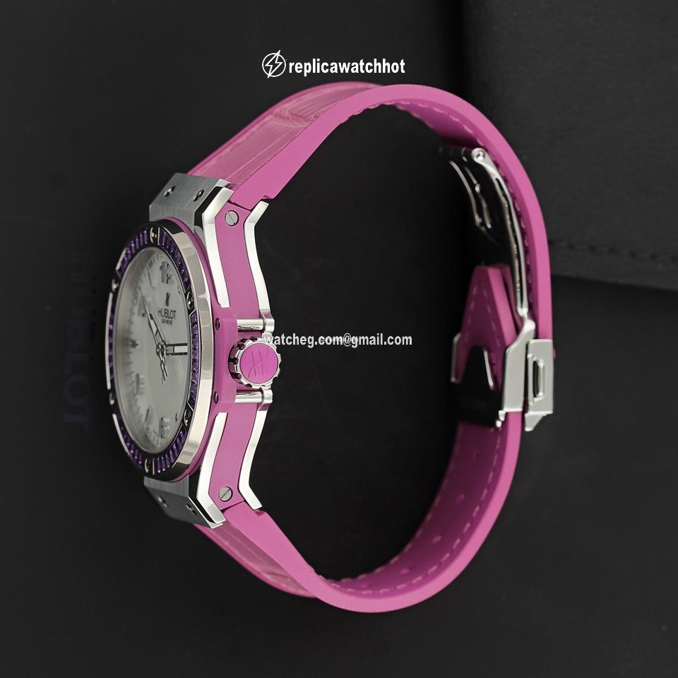 Hublot Big Bang Tutti Frutti Womens watch Quartz Steel 361.sv.6010.lr.1905 Purple 2