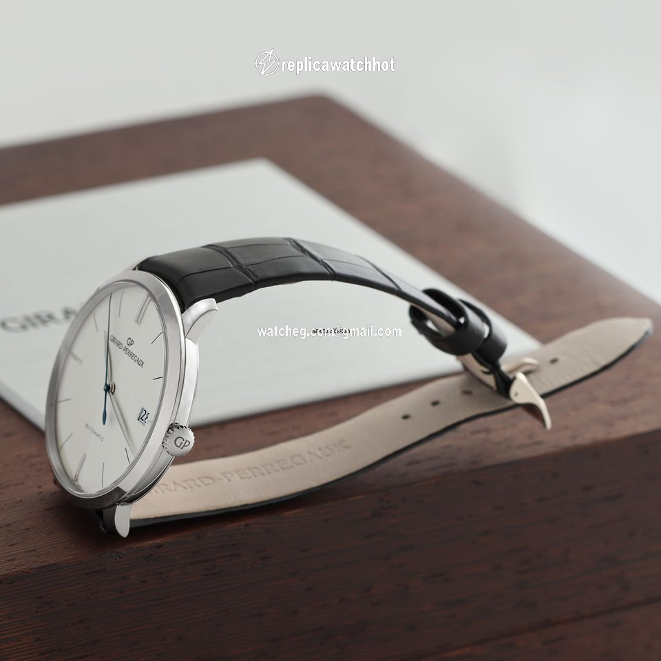 Girard Perregaux 1966 Mens watch Unisex Automatic White gold 49527-53-131-bk6a 2