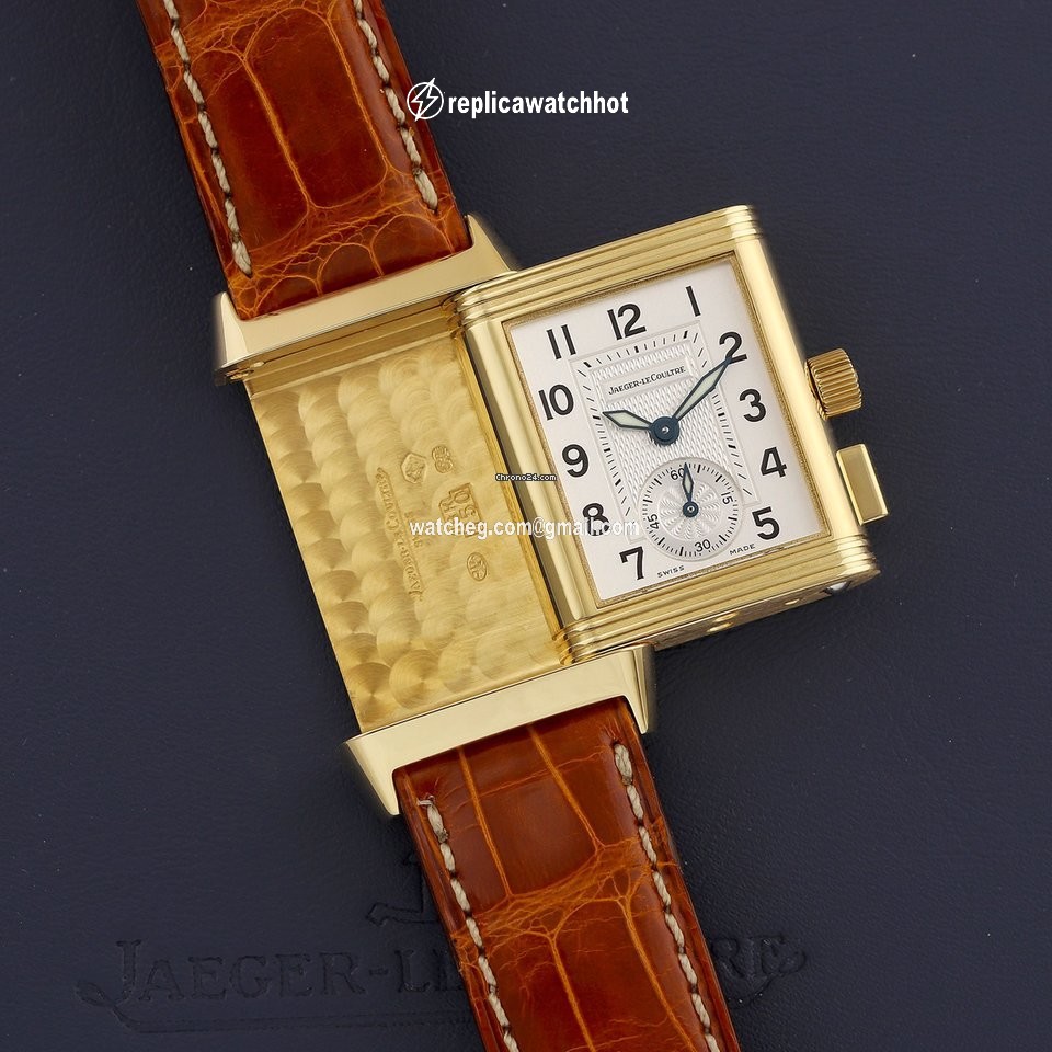 Jaeger-LeCoultre Reverso Memory Manual winding Yellow gold 255.140.822B 255.1.82 2