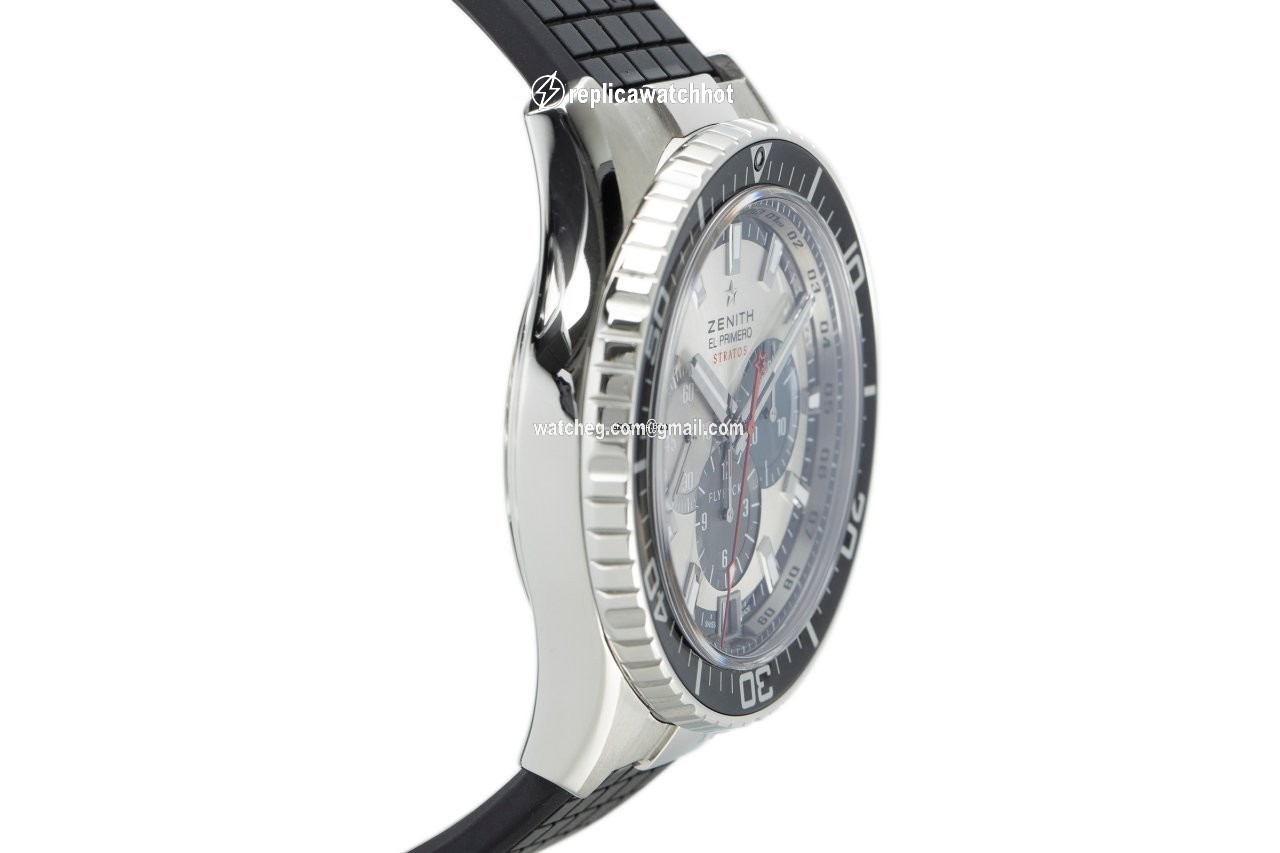 Zenith El Primero Stratos Flyback Mens watch Unisex Automatic Steel 03.2066.405 2