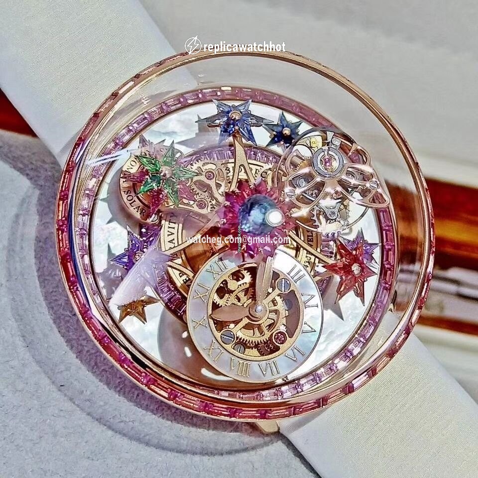 Jacob & Co. Womens watch Manual winding Rose gold JCAM31 2