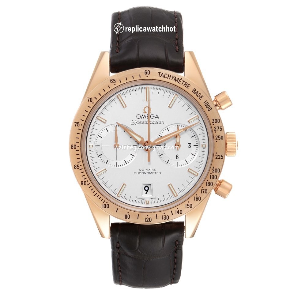 Omega Speedmaster 57 Mens watch Unisex Automatic Rose gold 331.53.42.51.02.002 2