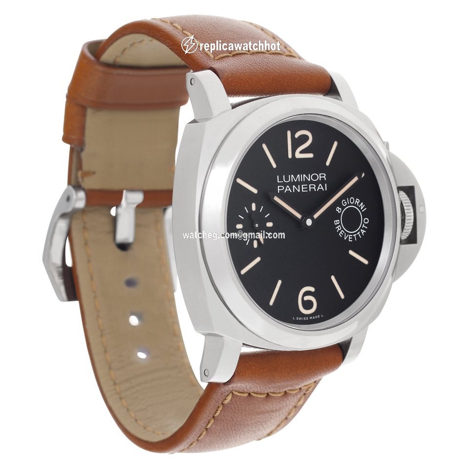 Panerai Luminor Marina 8 Days Mens watch Unisex Manual winding Steel PAM00590 2