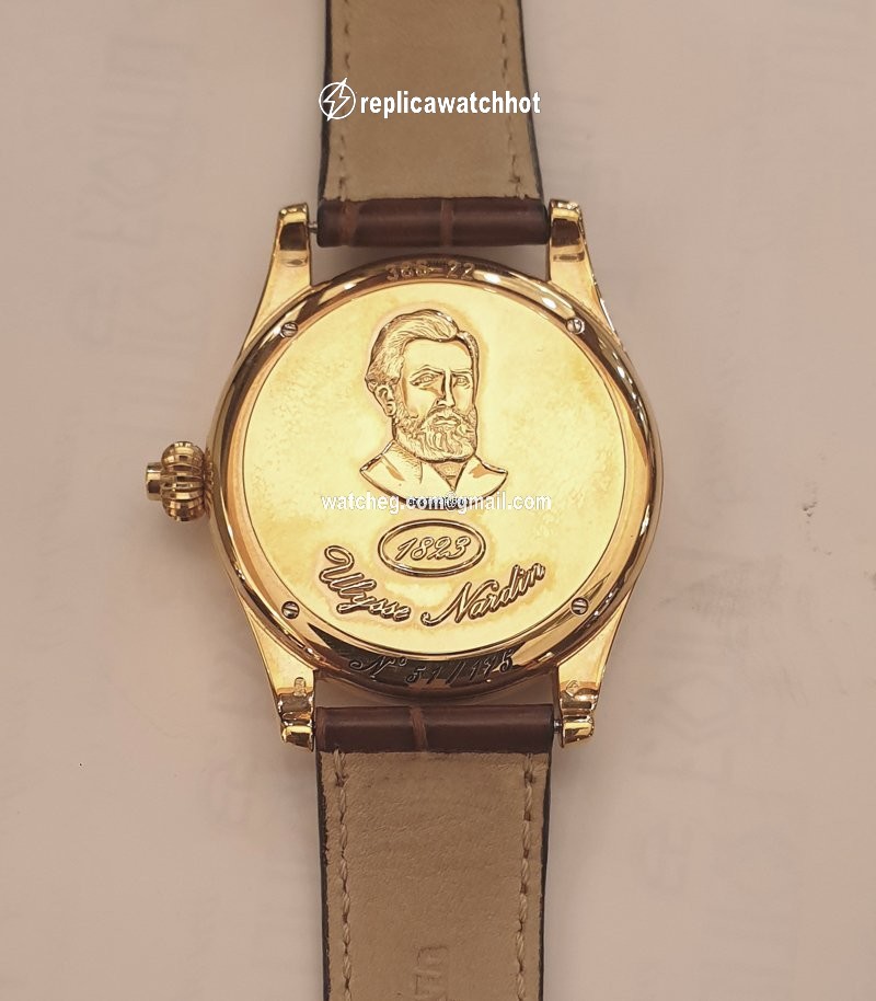 Ulysse Nardin Mens watch Unisex Manual winding Yellow gold 381-22 2