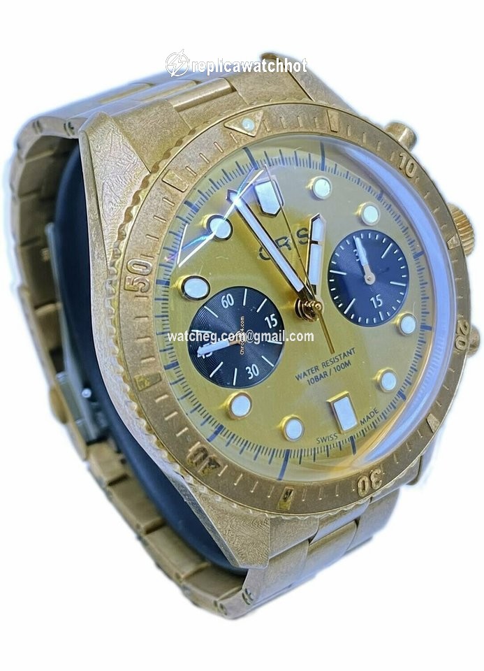 Oris Divers Mens watch Unisex Automatic Bronze 01 771 7744 3182 2