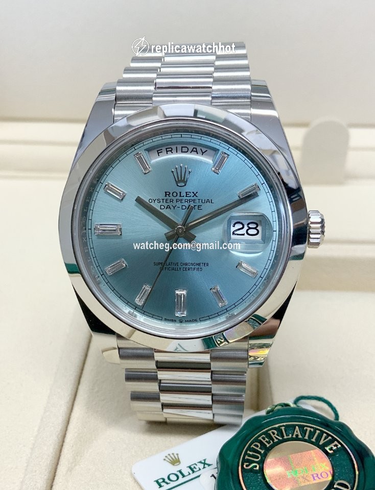 Rolex Day-Date 40 Mens watch Unisex Platinum Automatic 228206-0004 2
