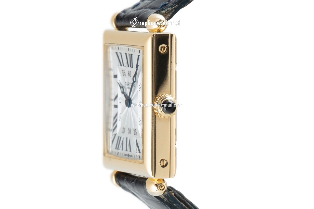 Cartier Tank Mens watch Unisex Manual winding Yellow gold 2380 2