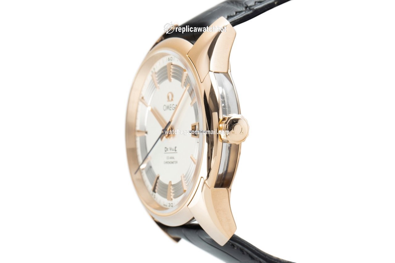 Omega De Ville Hour Vision Mens watch Unisex Automatic Red gold 431.63.41.21.02.001 2