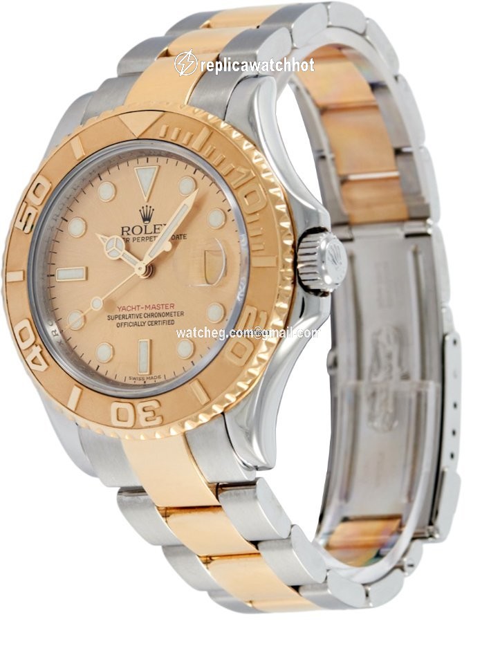 Rolex Yacht-Master 40 Mens watch Unisex Gold Steel Automatic 16623 2