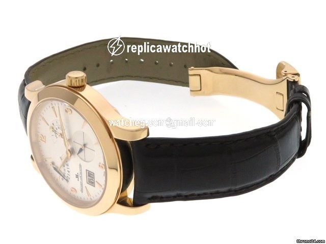 Jaeger-LeCoultre Master Eight Days Mens watch Unisex Manual winding Rose gold Q1602420 146.2.17 2