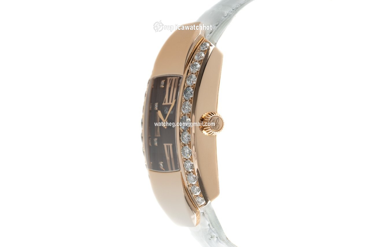 Chopard La Strada Womens watch Quartz Red gold 4585 2