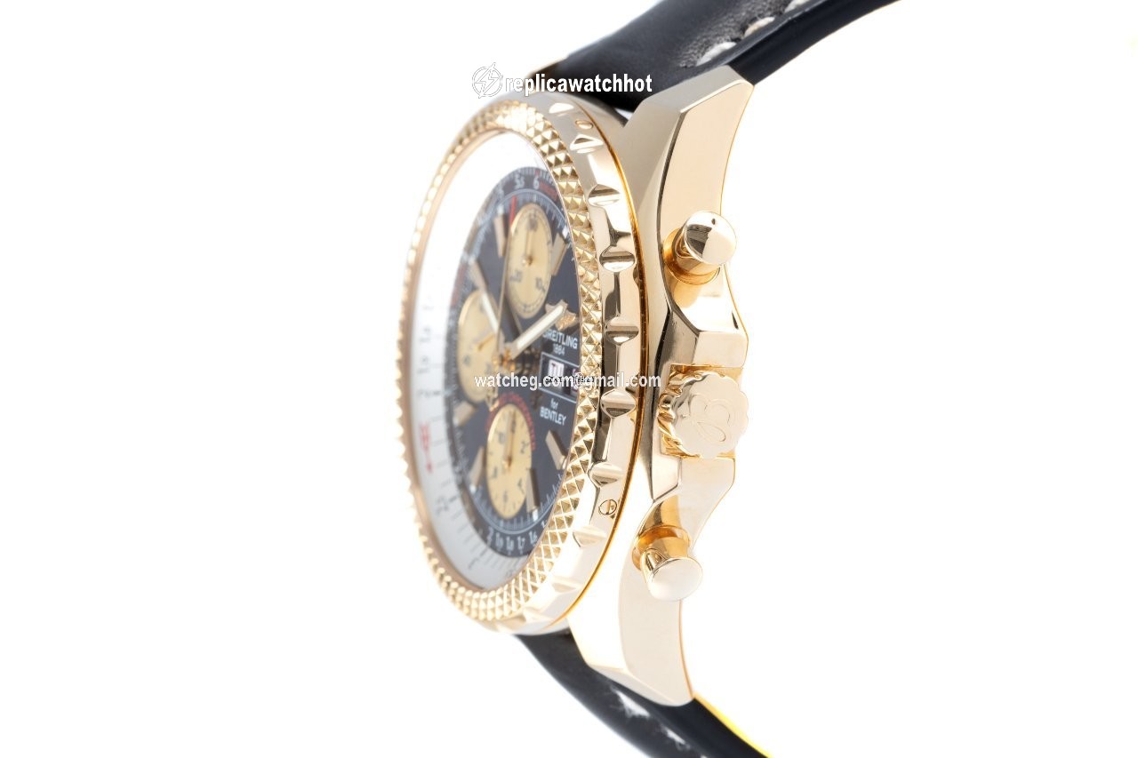 Breitling Bentley GT Mens watch Unisex Automatic Yellow gold K13362 2