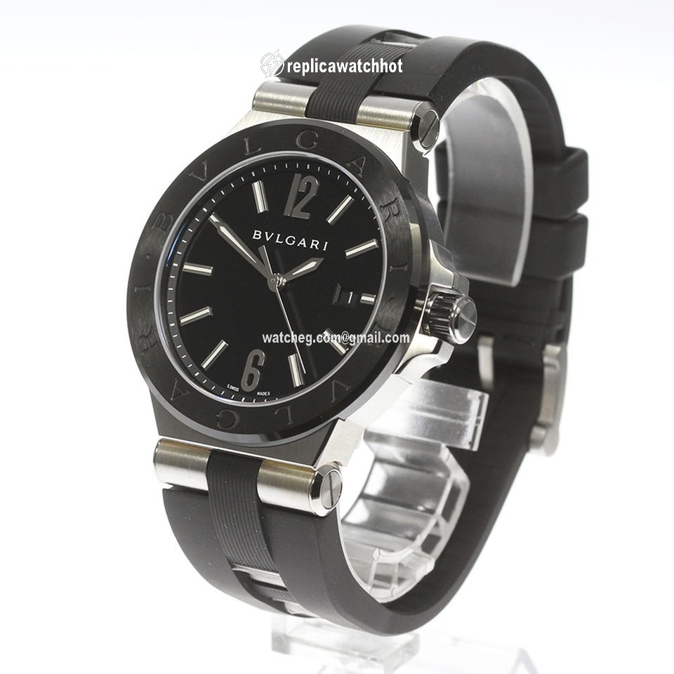 Bulgari Diagono Mens watch Unisex Automatic Steel DG42SC 2