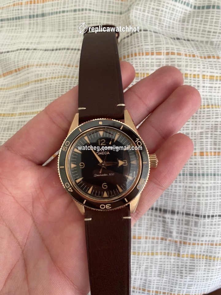 Omega Seamaster 300 Mens watch Unisex Automatic Bronze 234.92.41.21.10.001 2