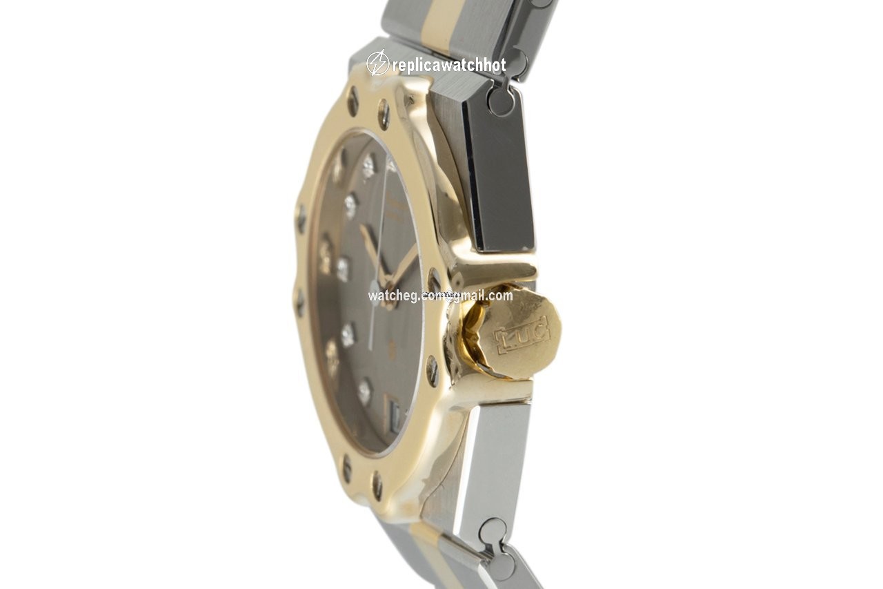 Chopard St. Moritz Womens watch Quartz Gold Steel 25 8024 2