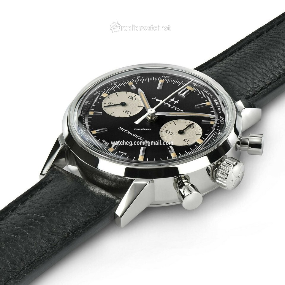 Hamilton Intra-Matic Mens watch Unisex Manual winding Steel H38429730 2