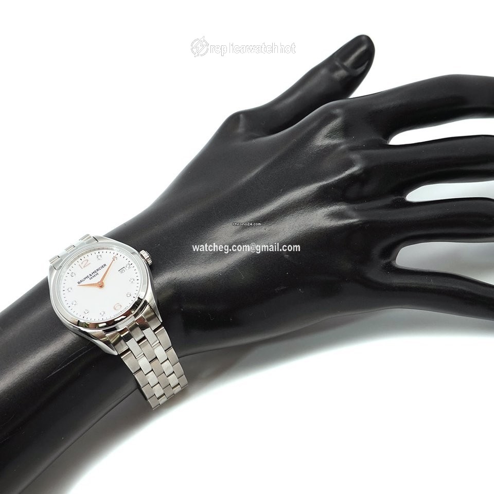 Baume & Mercier Clifton Womens watch Quartz Steel MOA10176 2