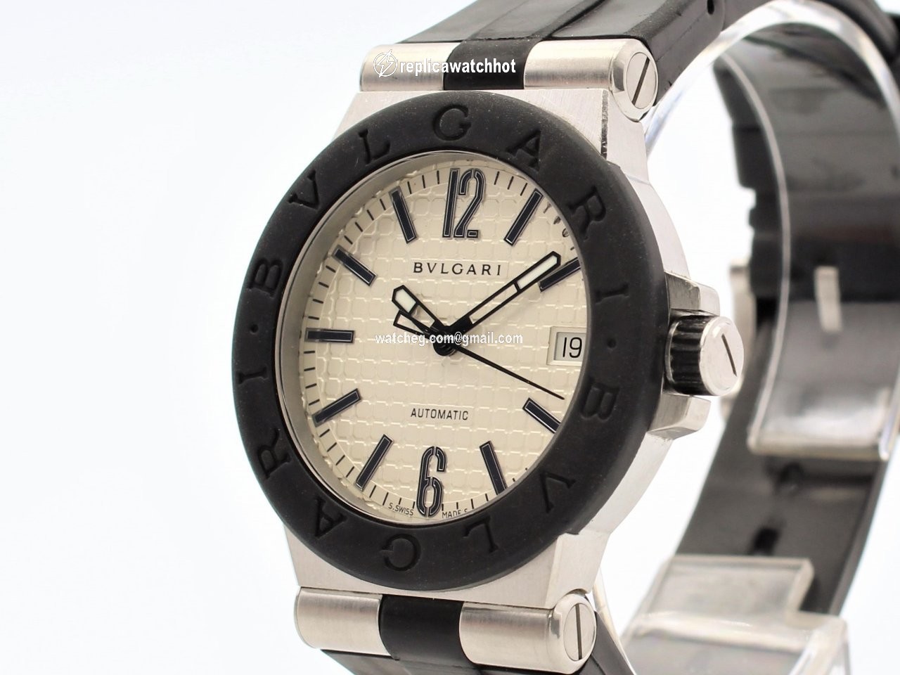 Bulgari Diagono Mens watch Unisex Automatic Steel DG 35 SV 2